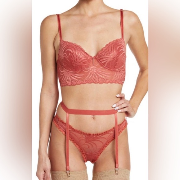 RACHEL Rachel Roy  3 - PIECE LINGERIE SET - Picture 1 of 6